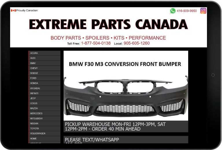 Extreme Parts