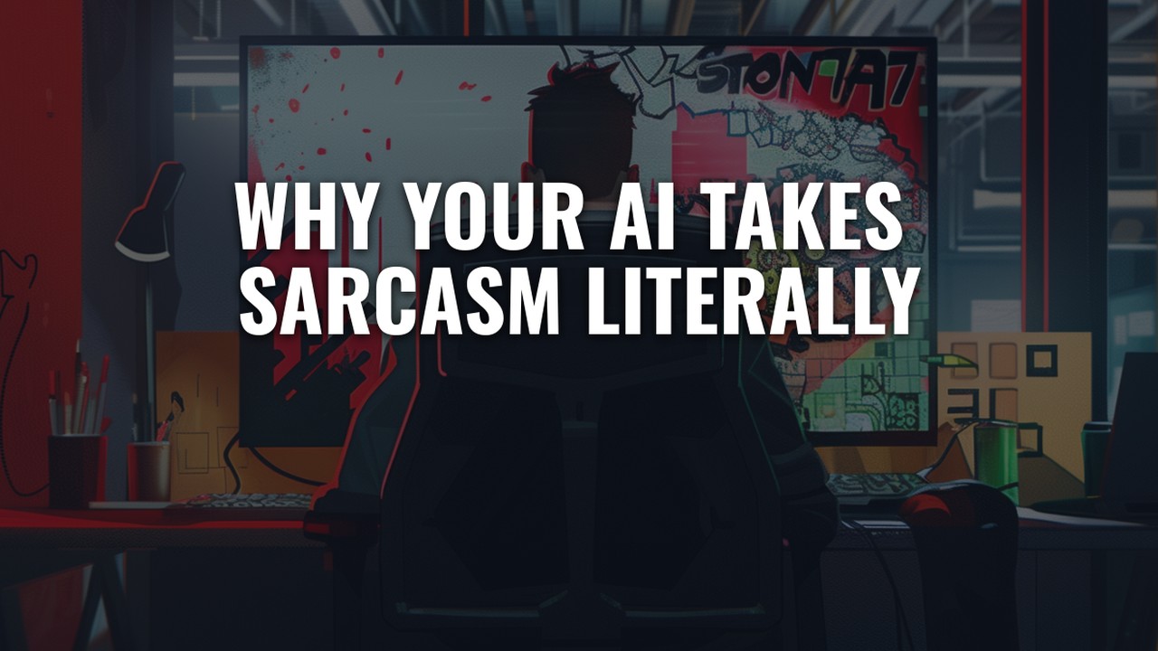 Episode 77 - Why Your AI Takes Sarcasm Literally: The Voice vs. Text Gap