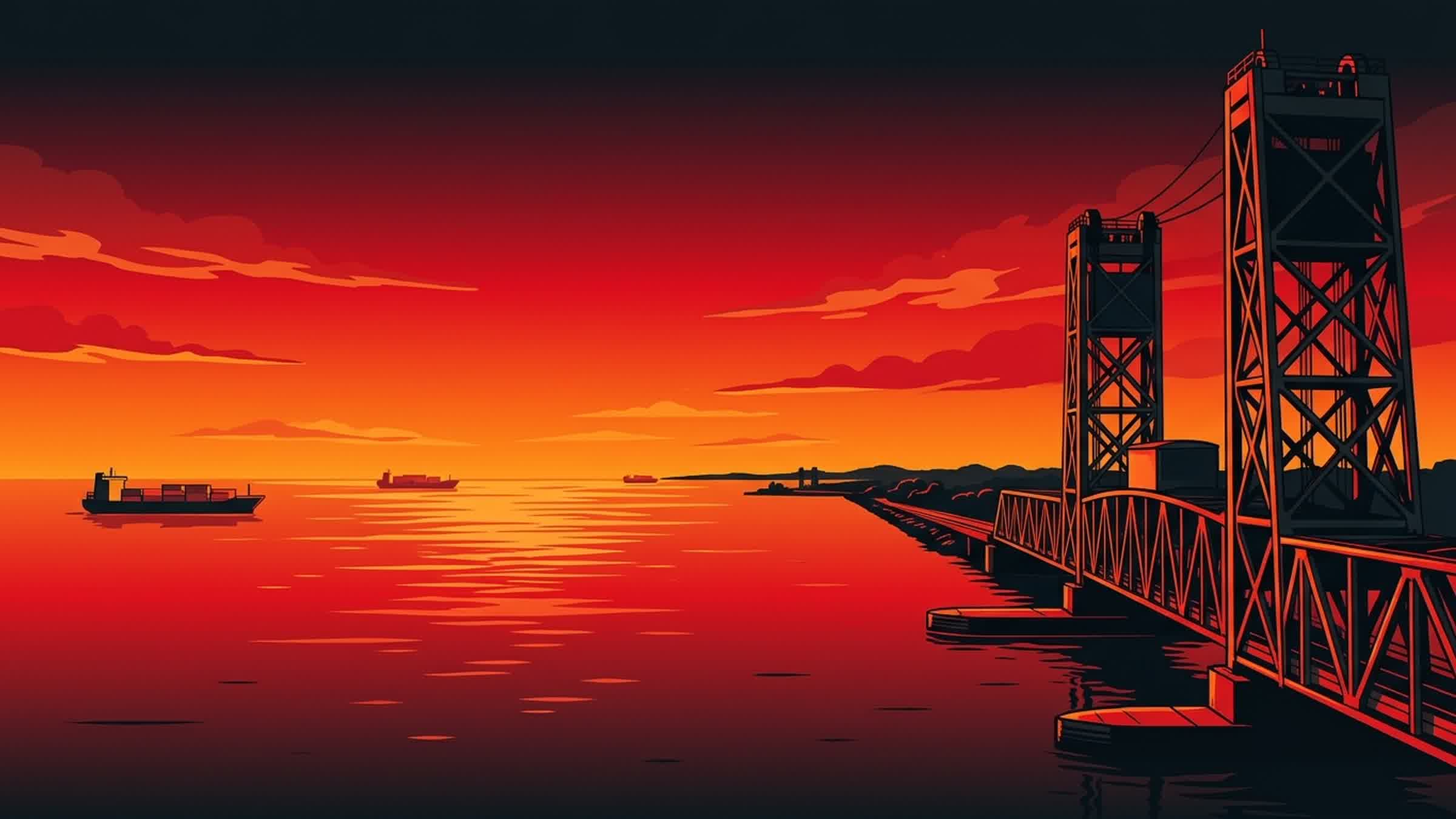 Burlington Canal Lift Bridge, Burlington